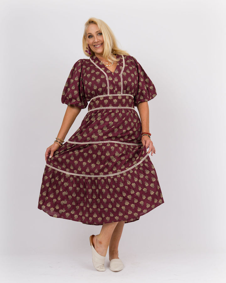 Posey Puff Sleeve Dress