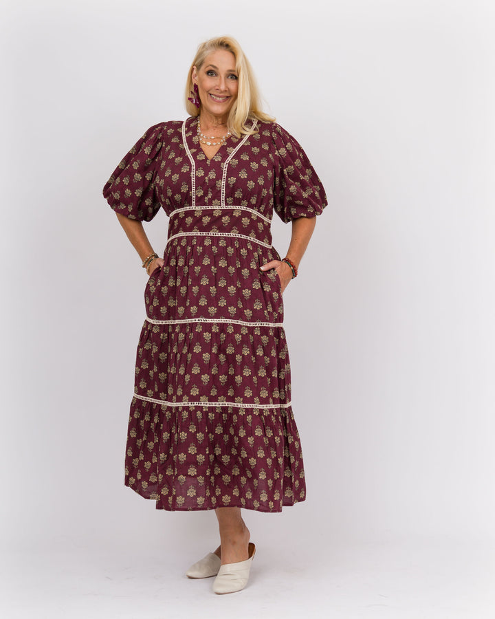Posey Puff Sleeve Dress