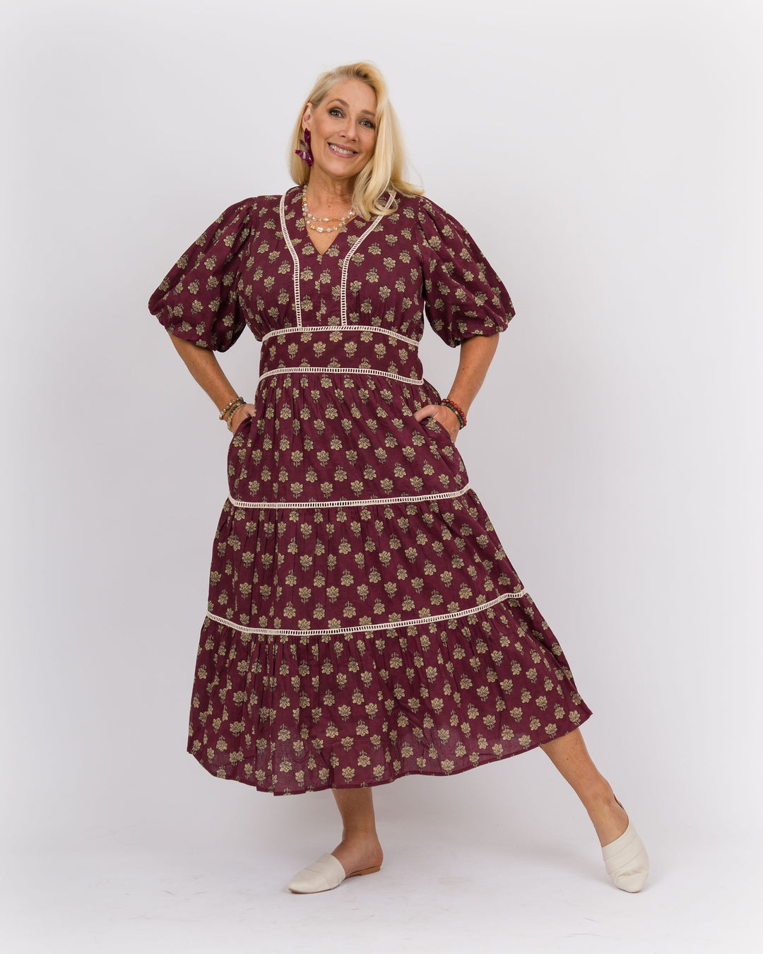 Posey Puff Sleeve Dress