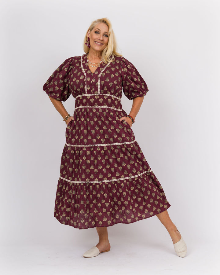 Posey Puff Sleeve Dress