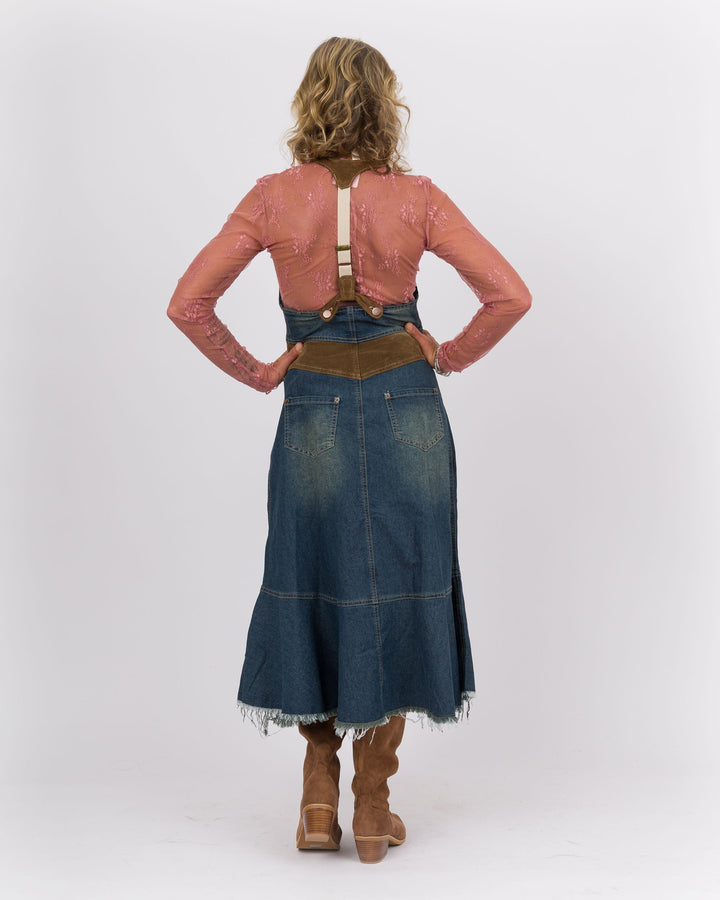Tillie Denim Midi Dress