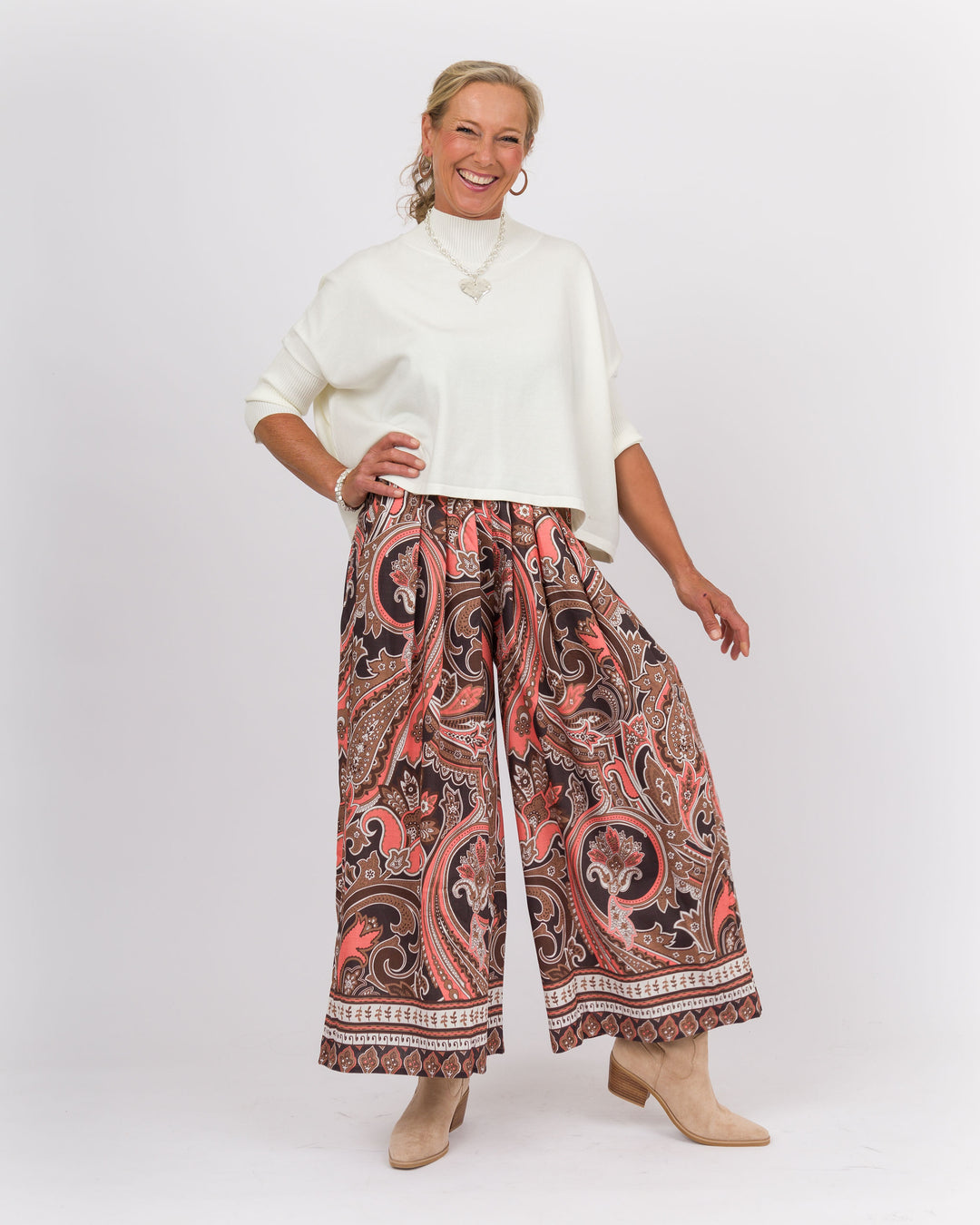 Lynelle Boho Pants Brown