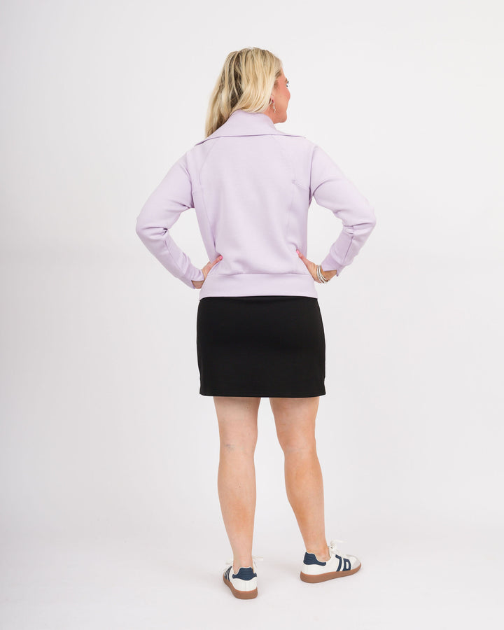 Spanx Air Essentials Half Zip - Verbena