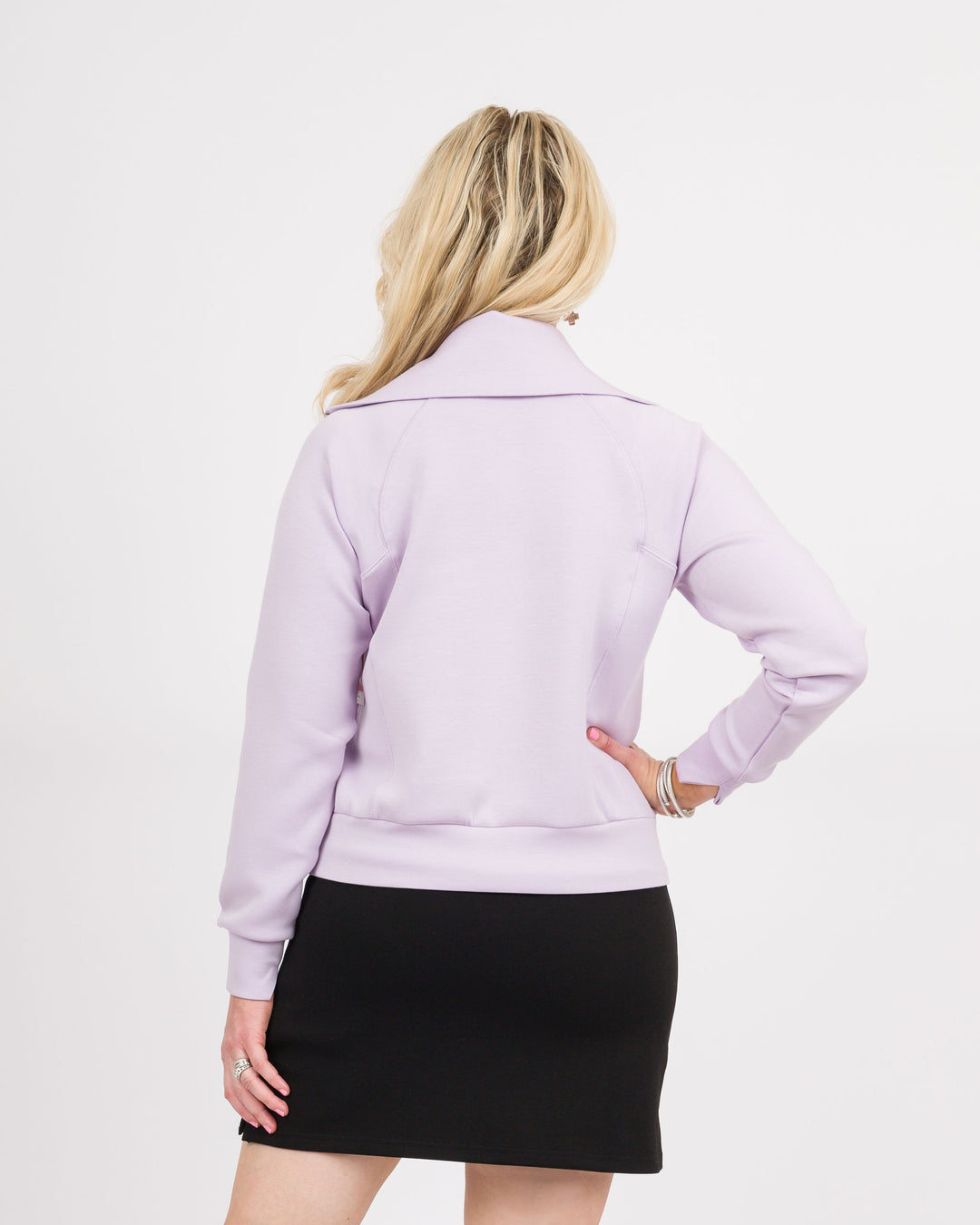 Spanx Air Essentials Half Zip - Verbena