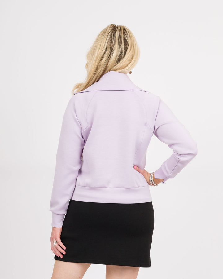 Spanx Air Essentials Half Zip - Verbena