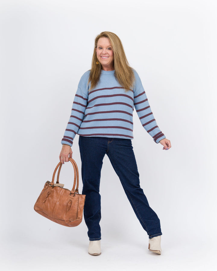 Z Supply Boyfriend Stripe Sweater