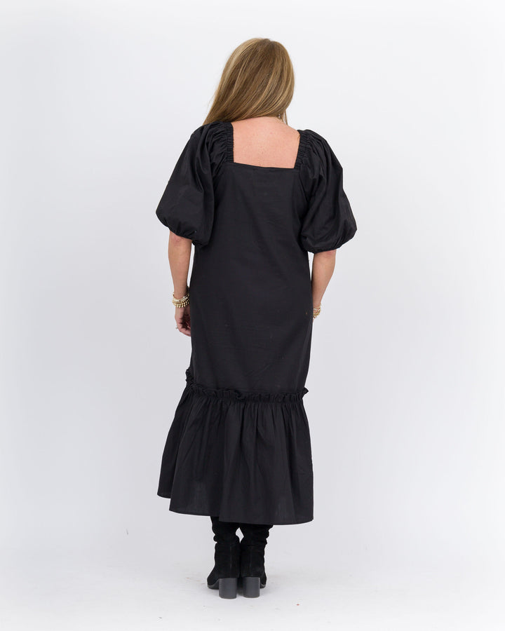 Mud Pie Monet Midi Dress - Black