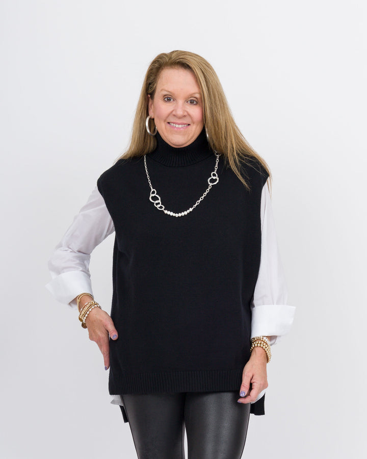 Emily Turtle Neck Sweater Black