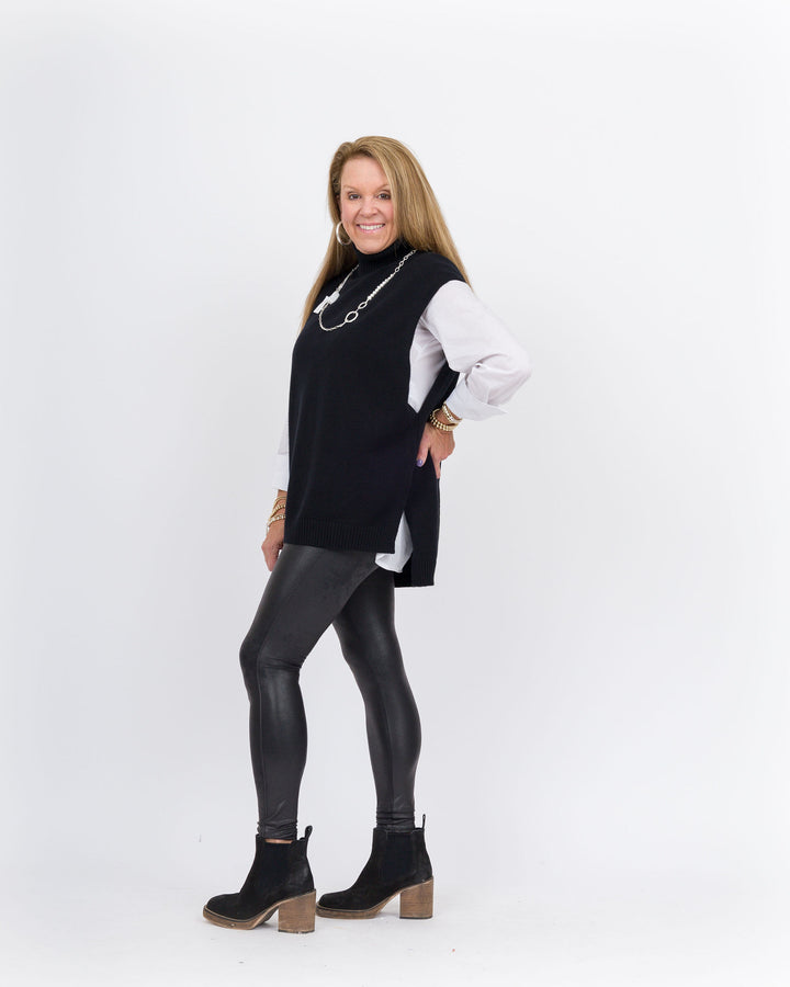 Emily Turtle Neck Sweater Black