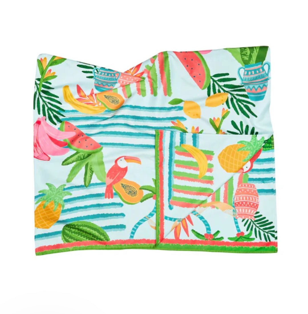 Quick Dry Towel - Tropicana Treat Large