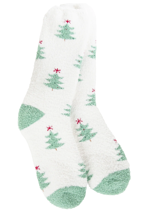 World Softest Sock - Holiday Forest Crew