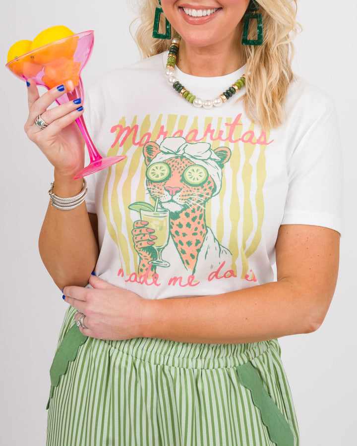 Margaritas Made Me Do It Tee