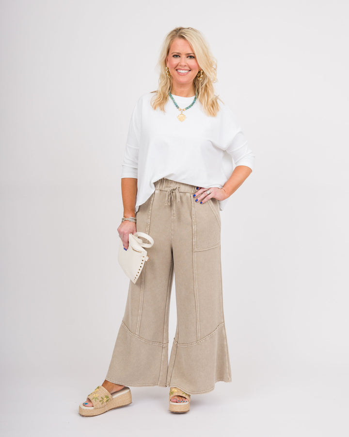 Kaira Boxy Crew - White