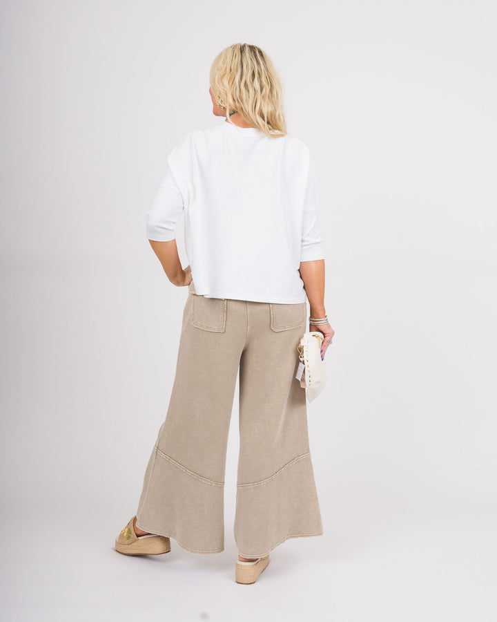 Kaira Boxy Crew - White