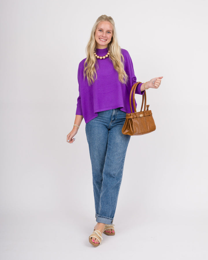 Kerisma Aja Ortho Sweater - Purple Heart