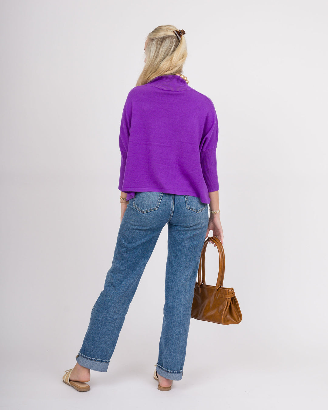 Kerisma Aja Ortho Sweater - Purple Heart