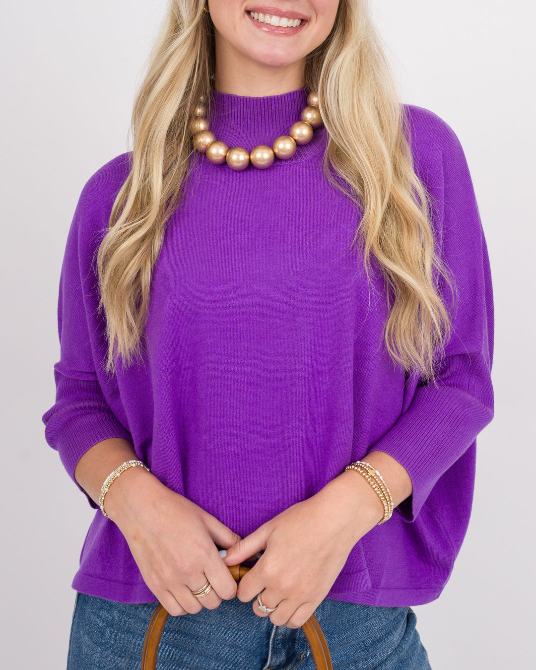 Kerisma Aja Ortho Sweater - Purple Heart