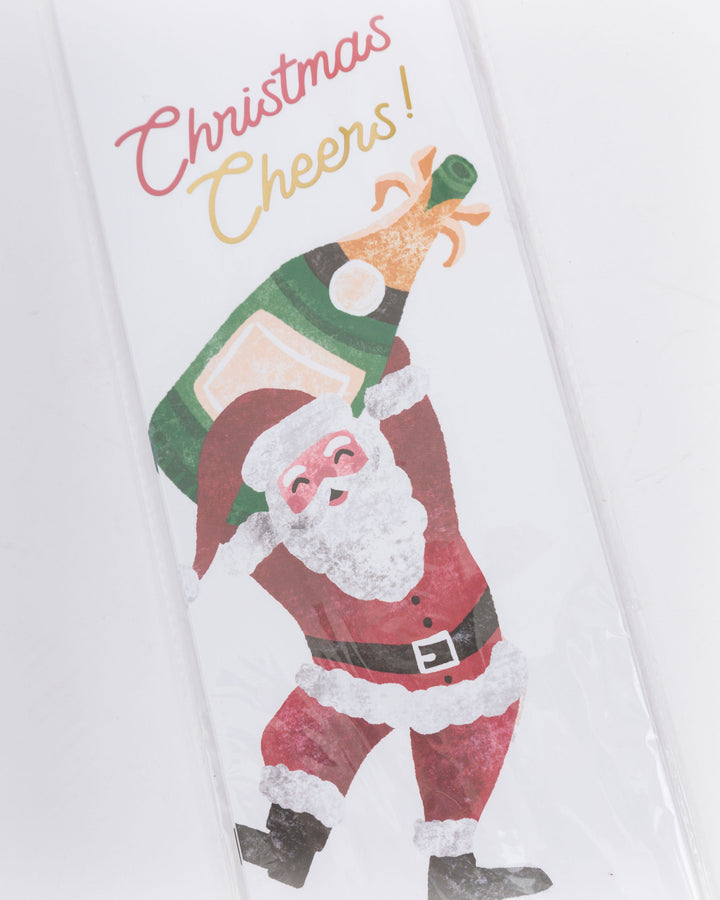 Christmas Cheers Paper Wine Bag