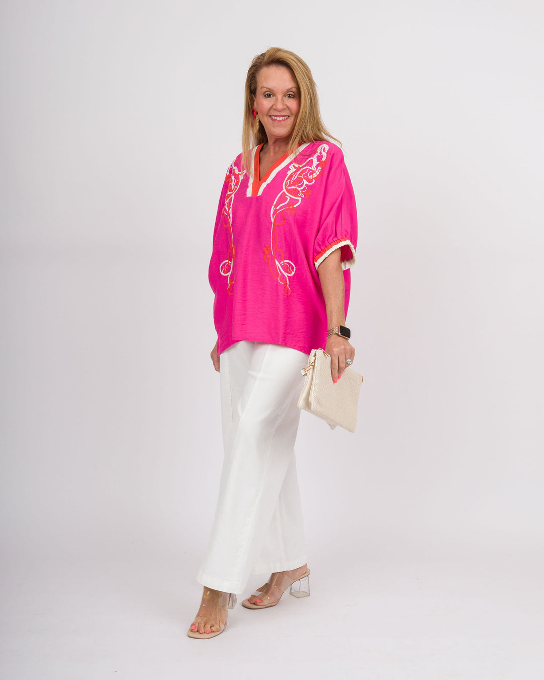 Amberlee Top - Hot Pink