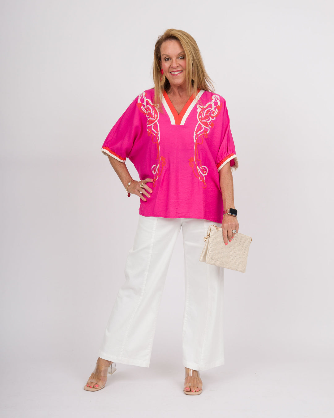 Amberlee Top - Hot Pink