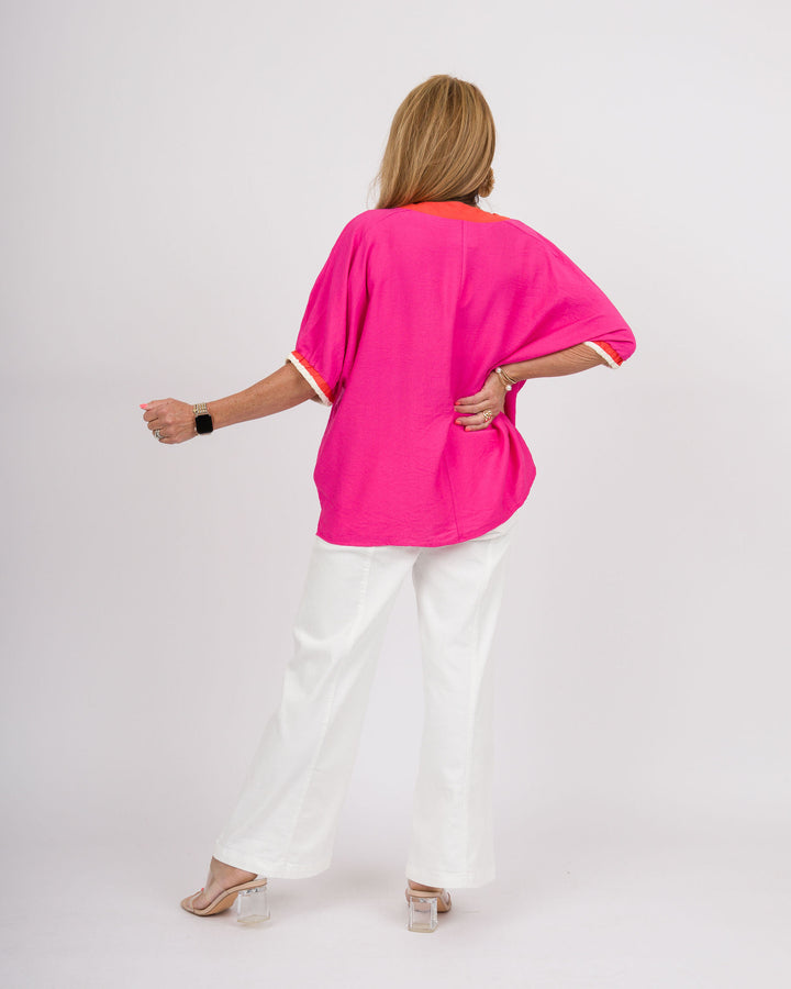 Amberlee Top - Hot Pink