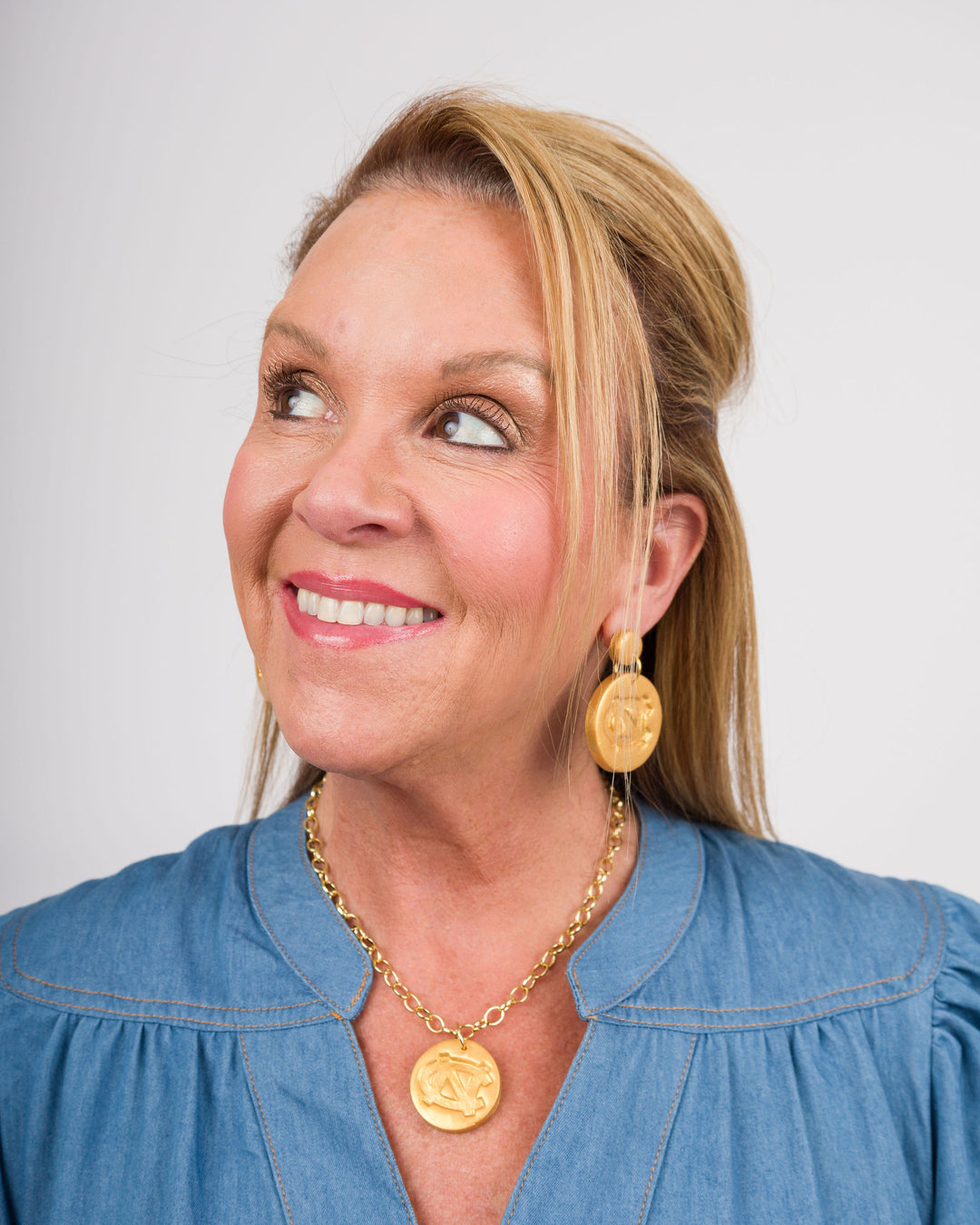 UNC Dangle Earrings