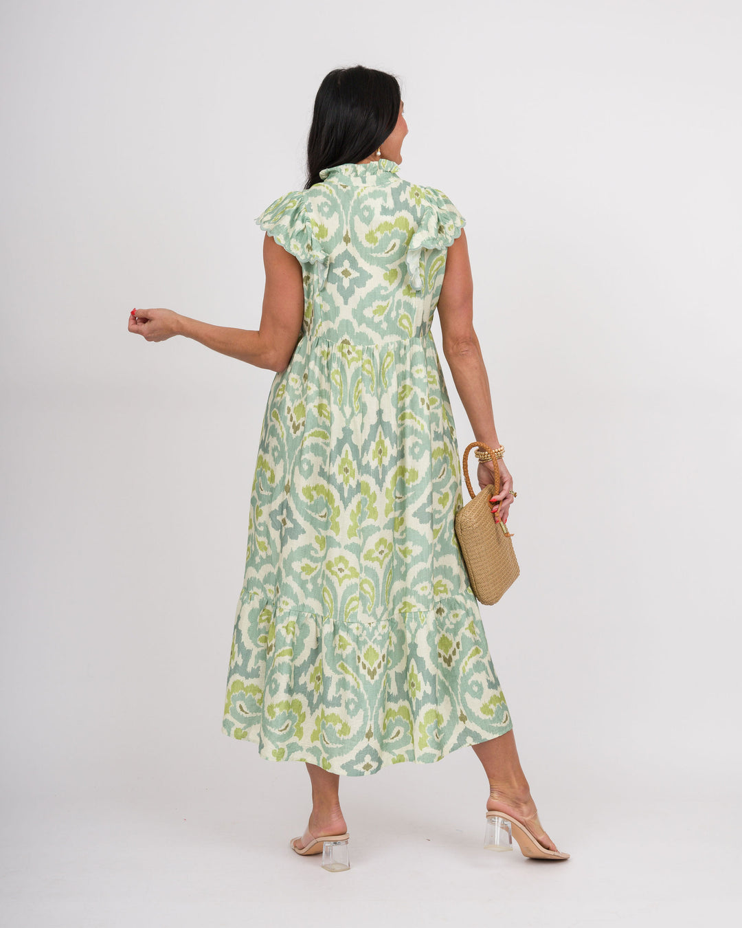 Coralena Midi Dress - Mint