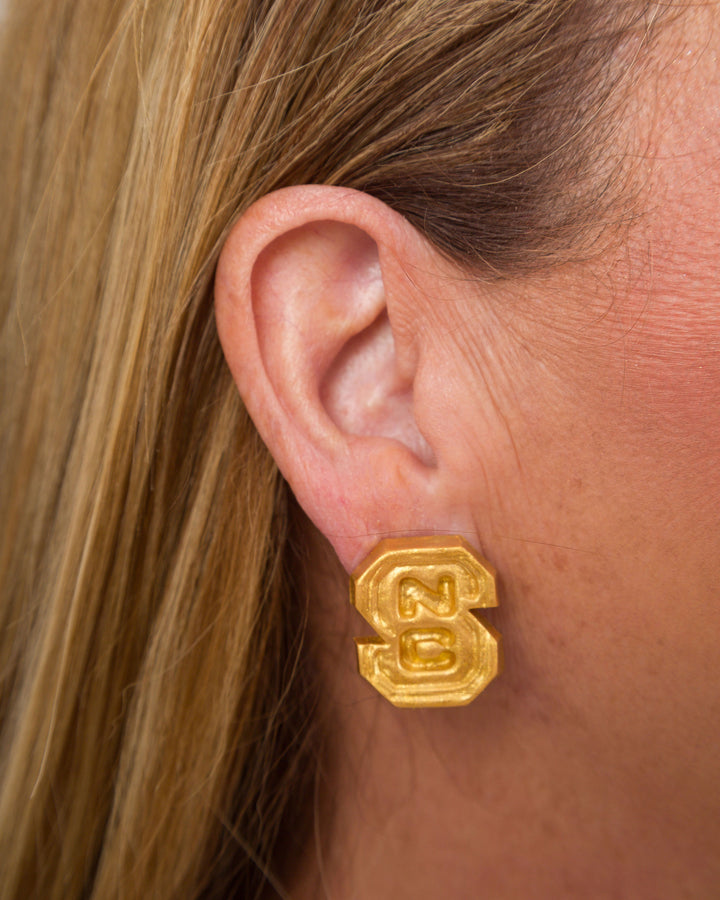 NC State Stud Earrings