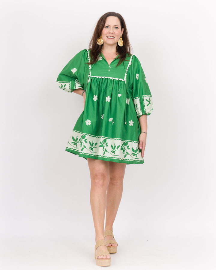 Plantilla Dress Green