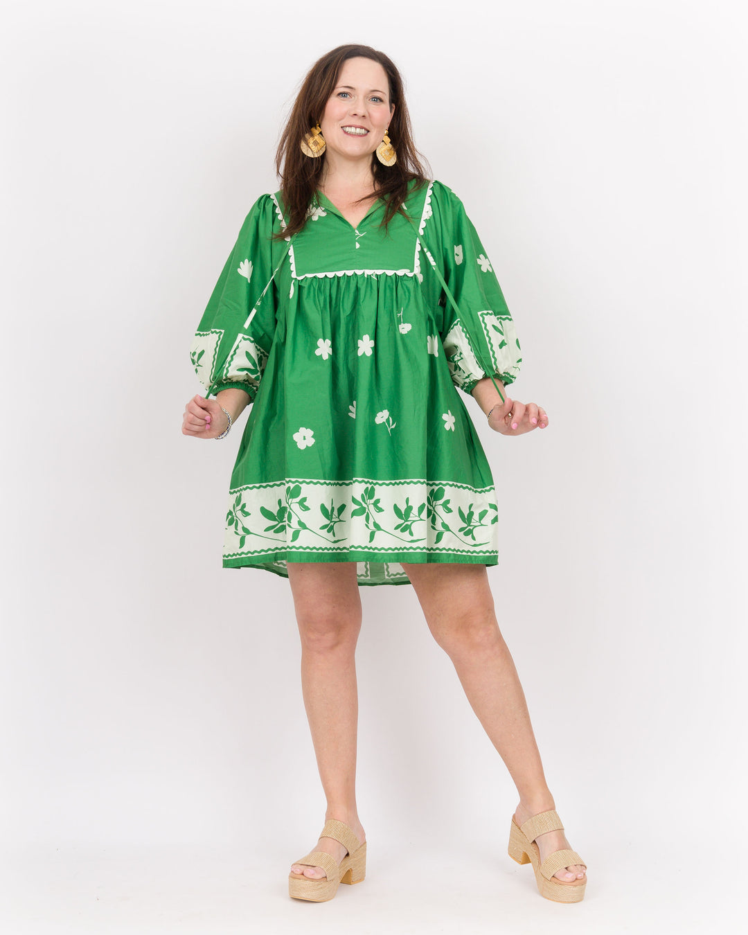 Plantilla Dress Green