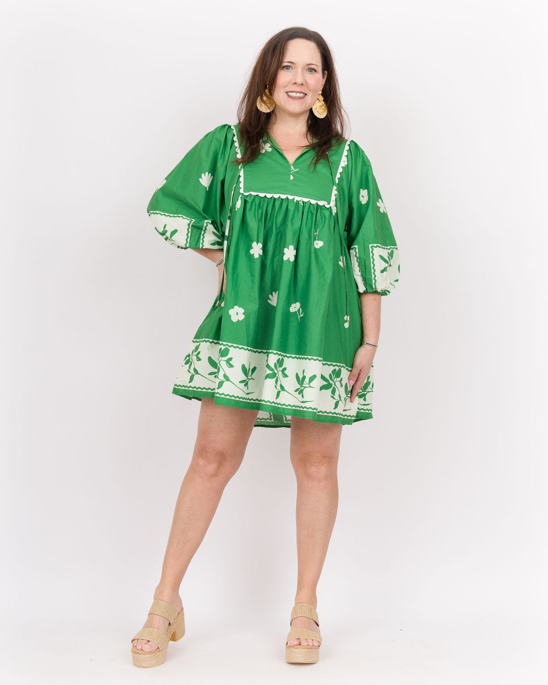 Plantilla Dress Green