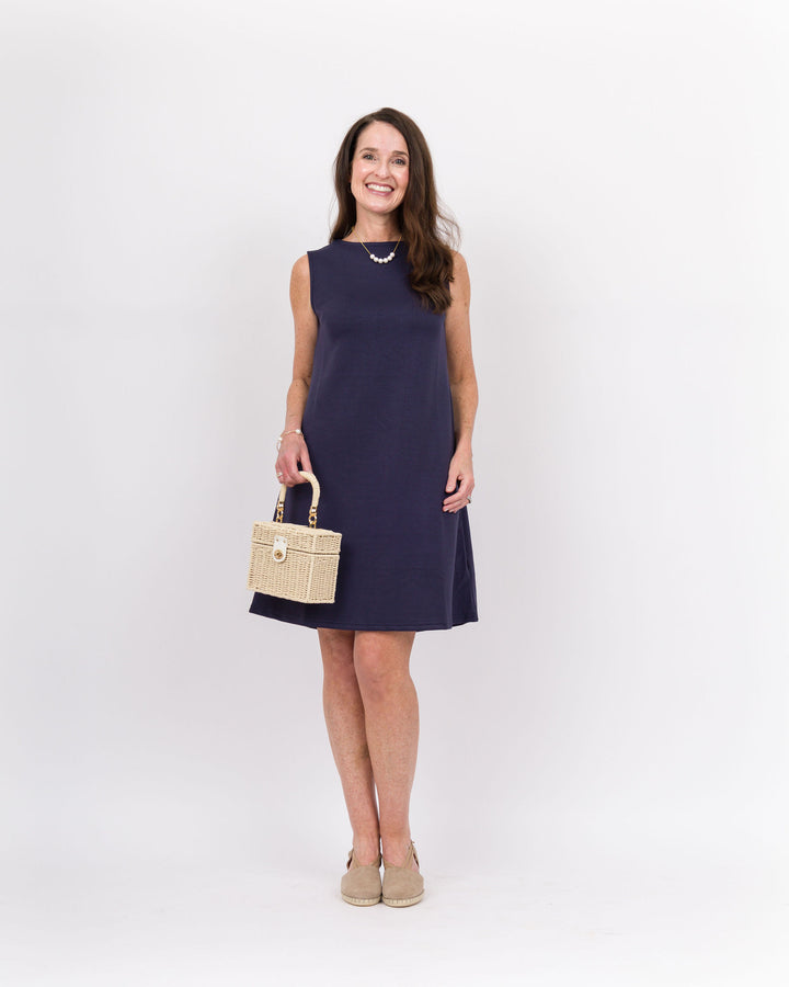 P. CILL Butter Modal Sleeveless Shift Dress