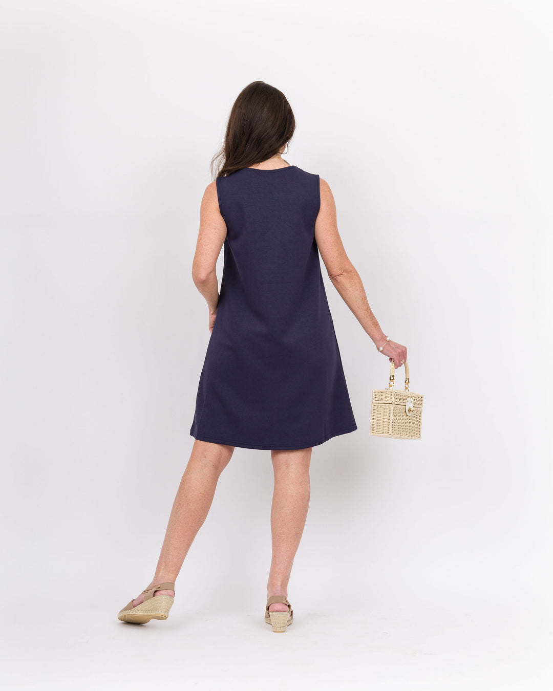 P. CILL Butter Modal Sleeveless Shift Dress