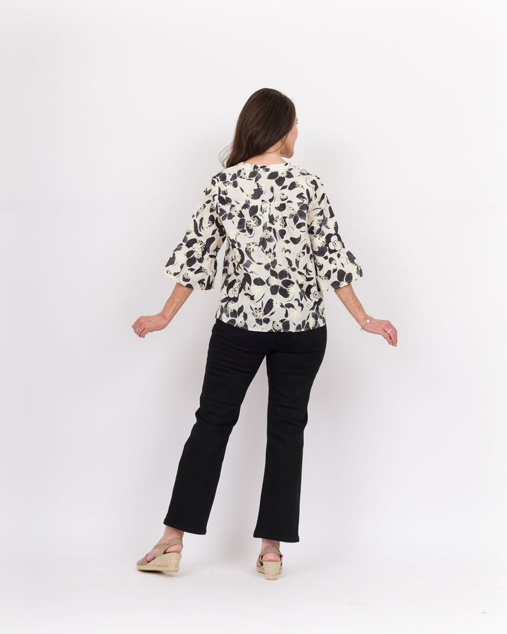 Melanie Floral Embroidered Top