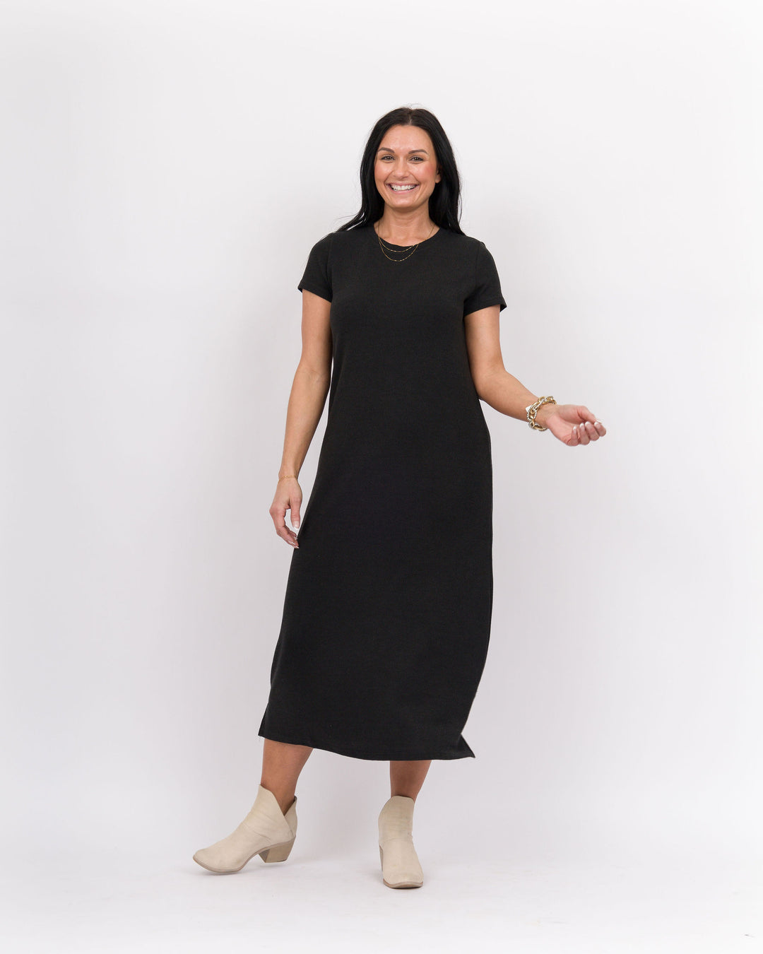 Millie Midi Dress Black