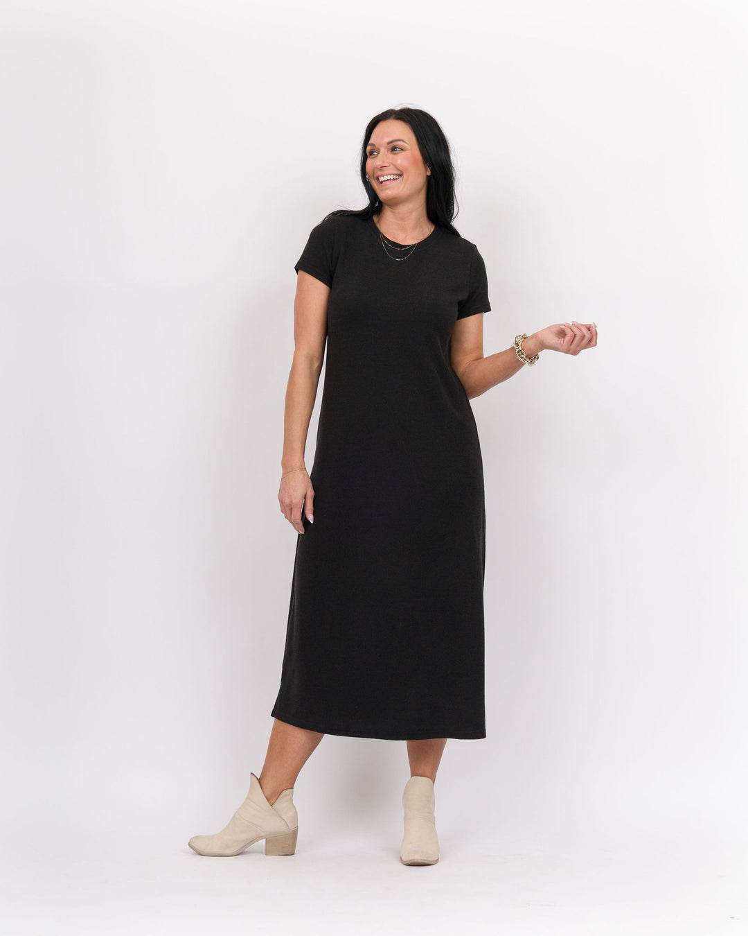 Millie Midi Dress Black