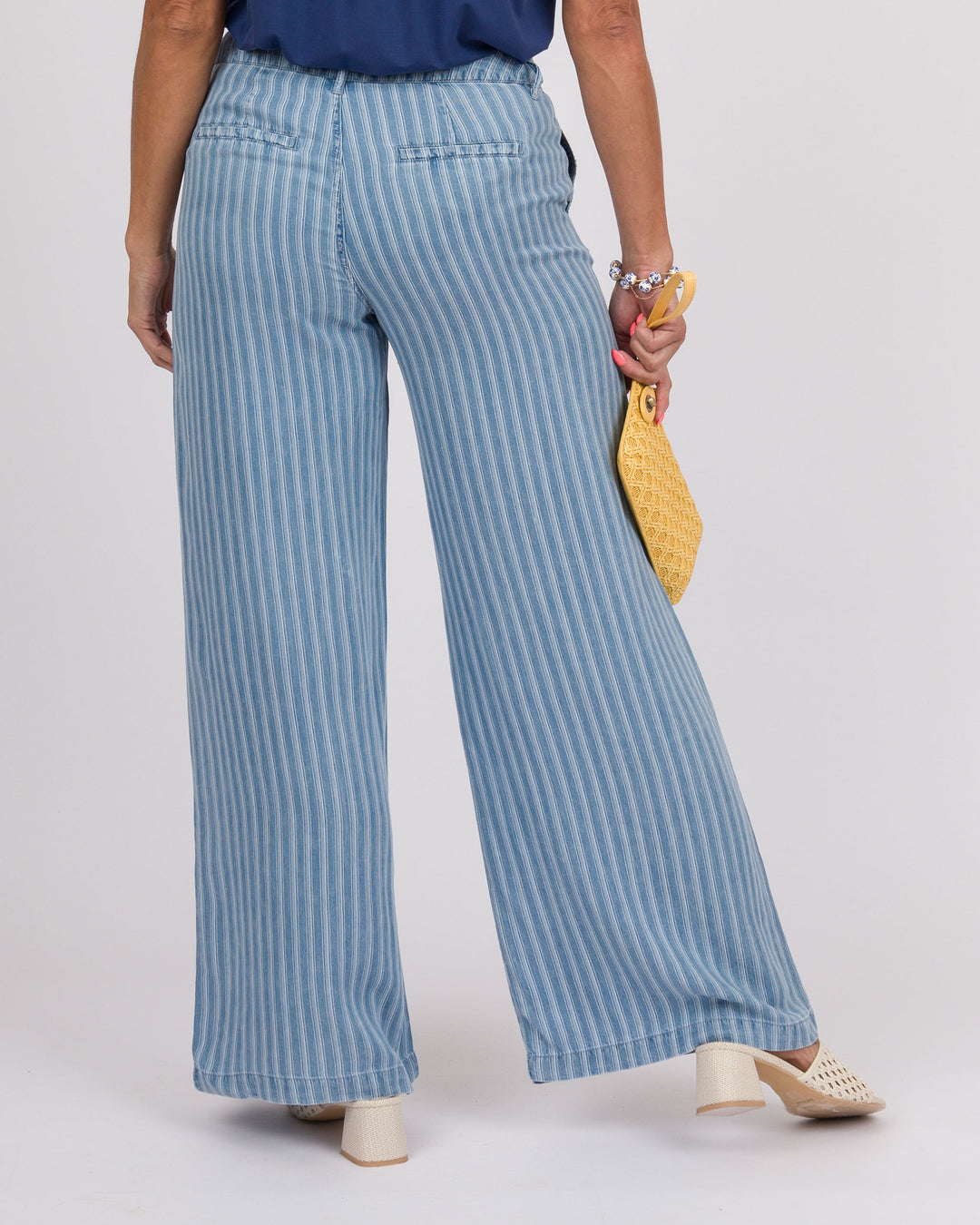 KUT from the Kloth Ryan Hi Rise - Blue Ribbon