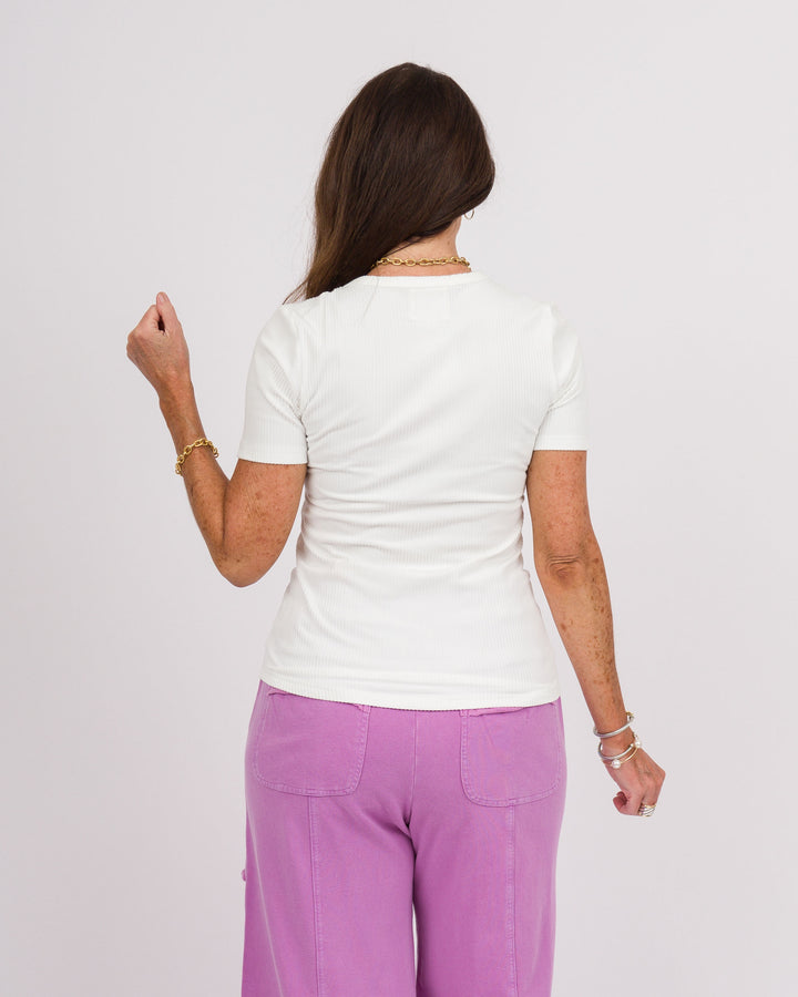 The Rudy Ripped Tee - Off-White