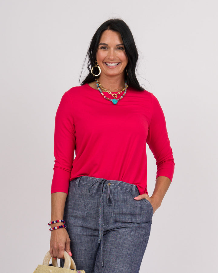 Julian Top - Red