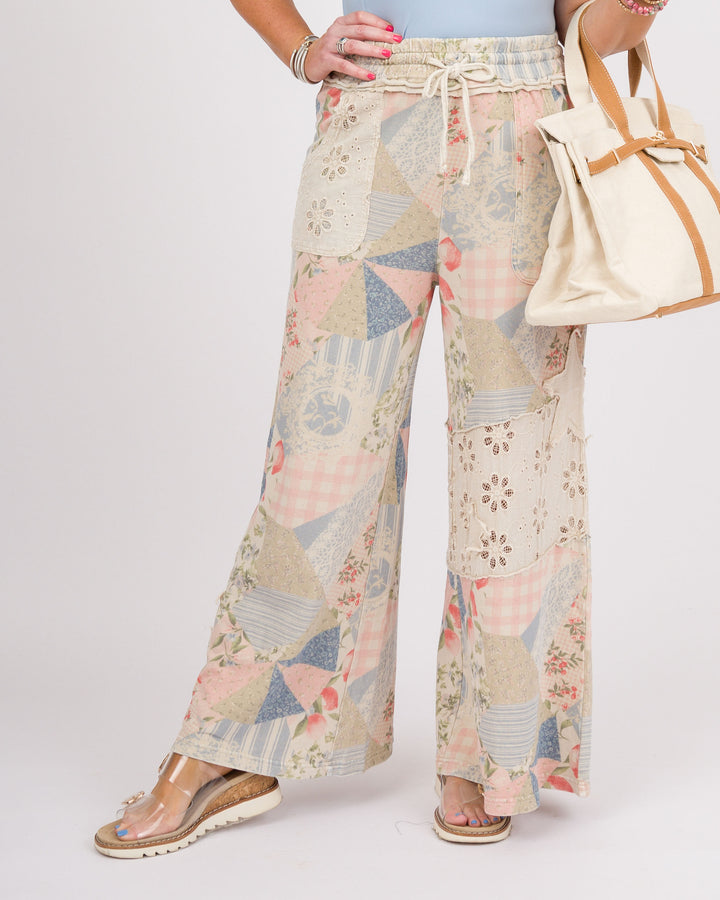 Pacey Patchwork Pants