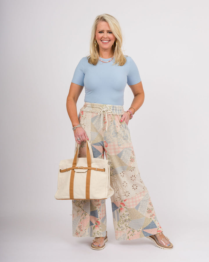 Pacey Patchwork Pants