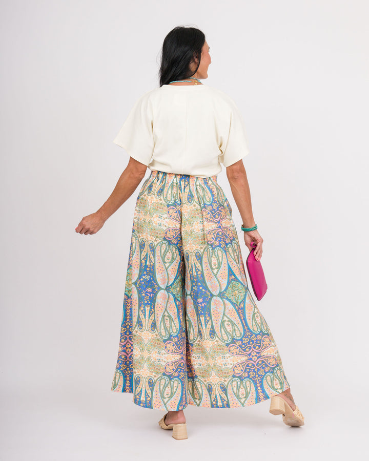 Harlow Skirt Pants - Blue Mix
