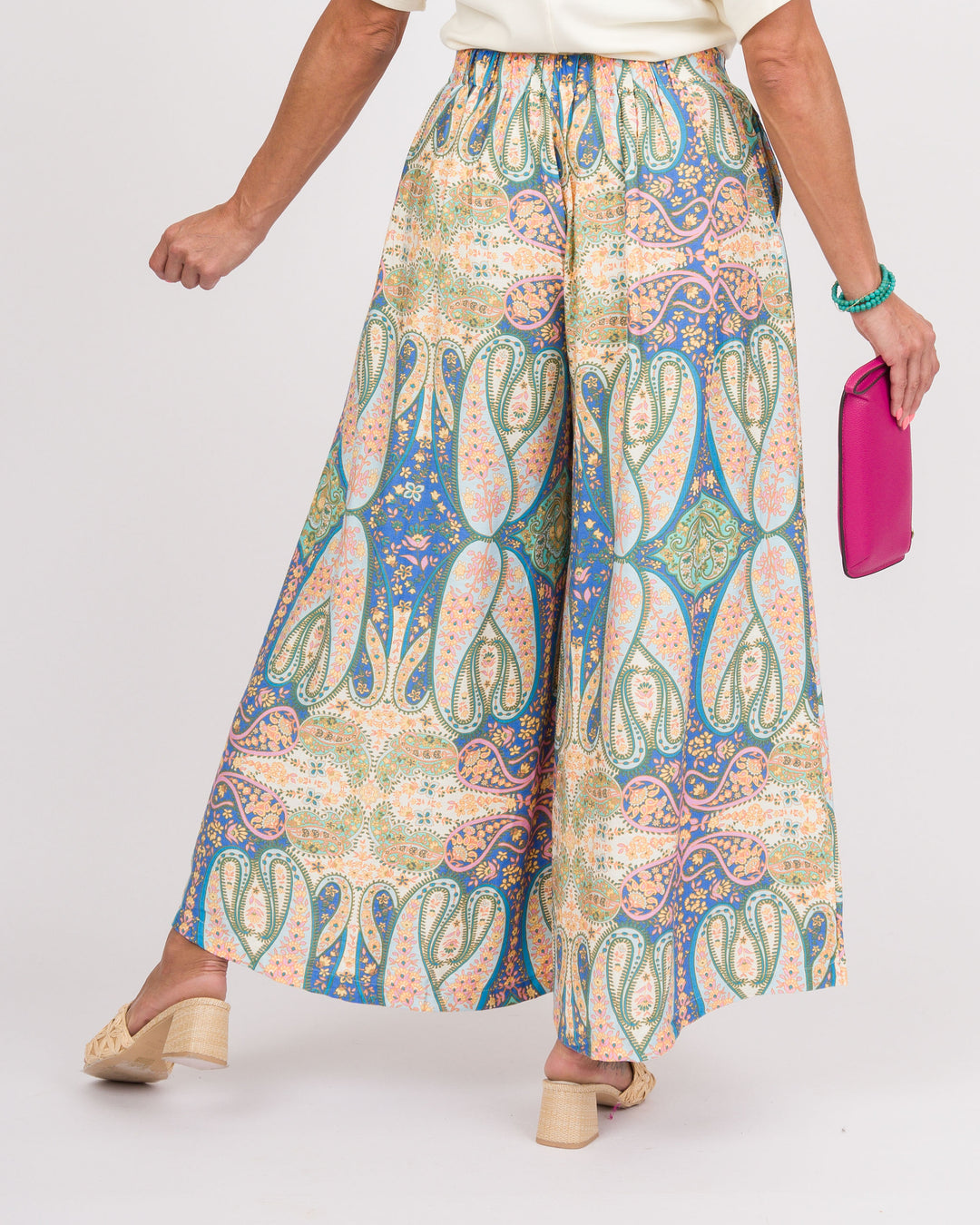 Harlow Skirt Pants - Blue Mix