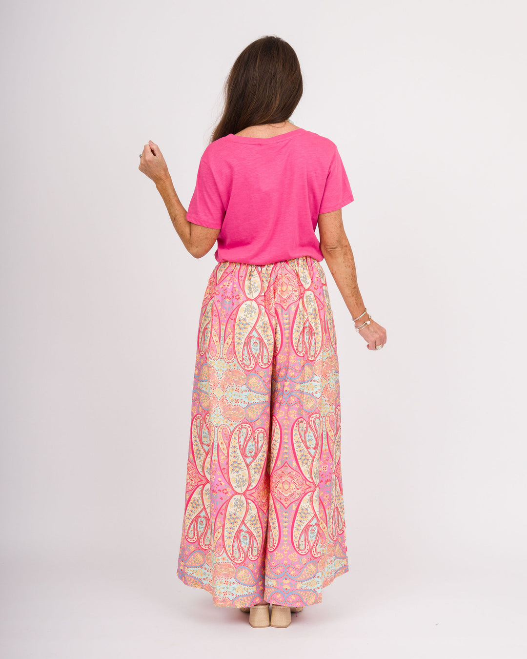 Harlow Skirt Pants - Pink Mix