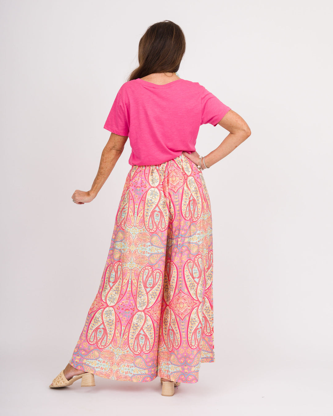 Harlow Skirt Pants - Pink Mix