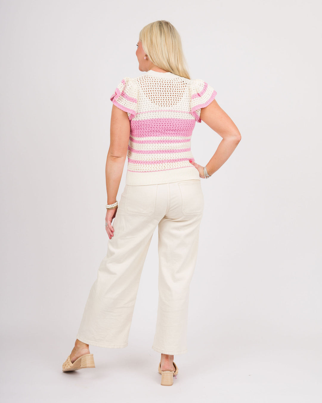 Blossom Breeze Sweater - Pink