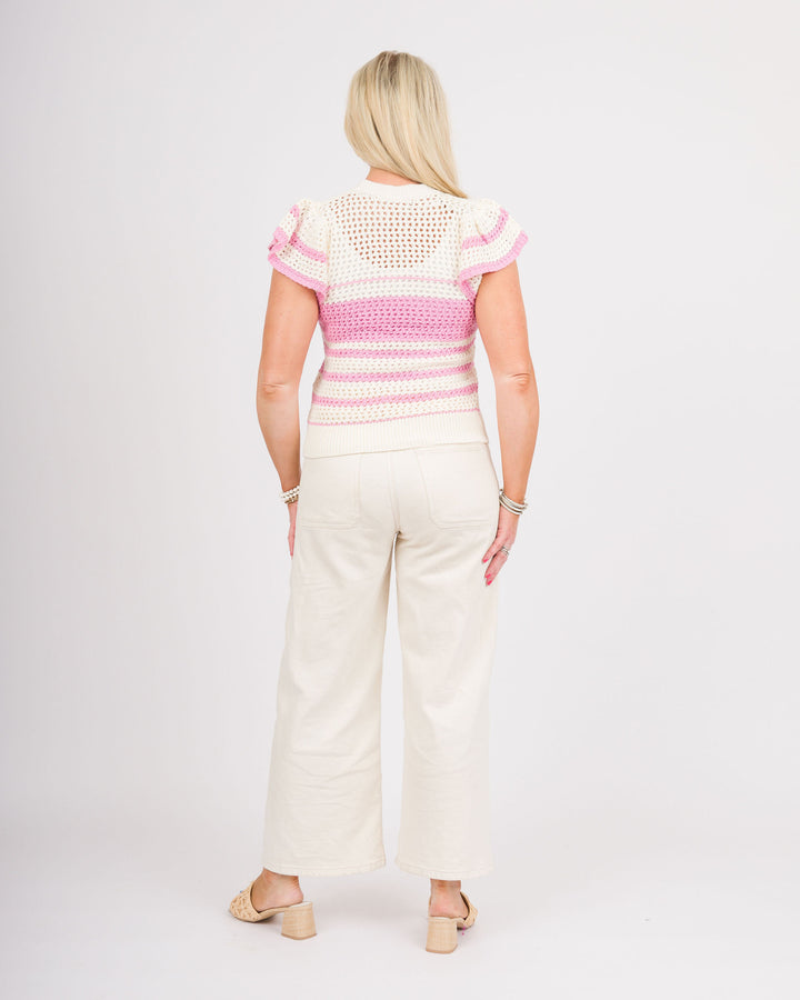 Blossom Breeze Sweater - Pink