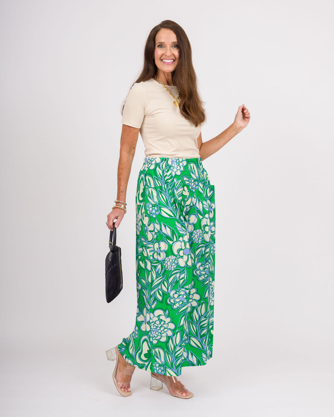 Hayden Pants - Green Mix