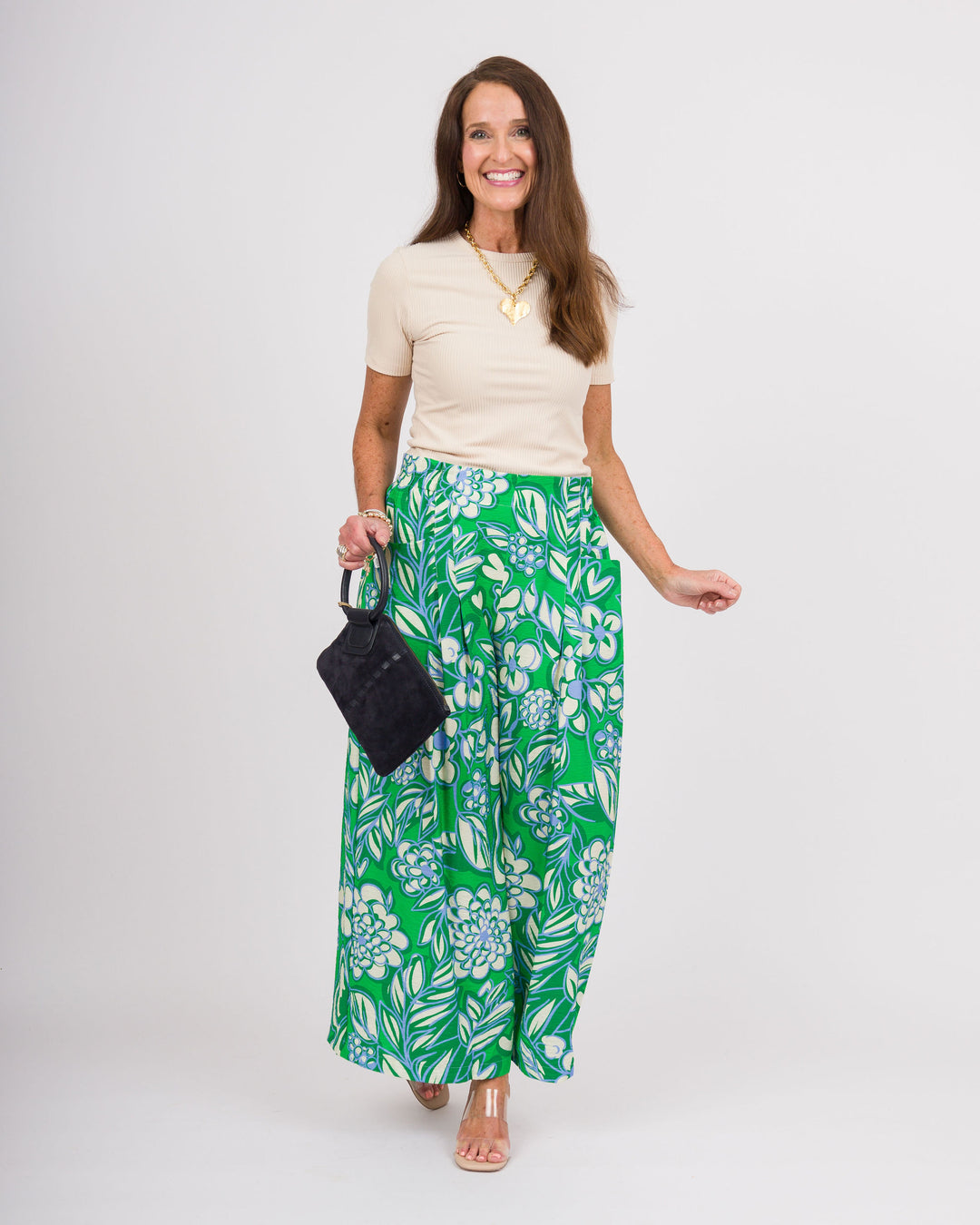 Hayden Pants - Green Mix