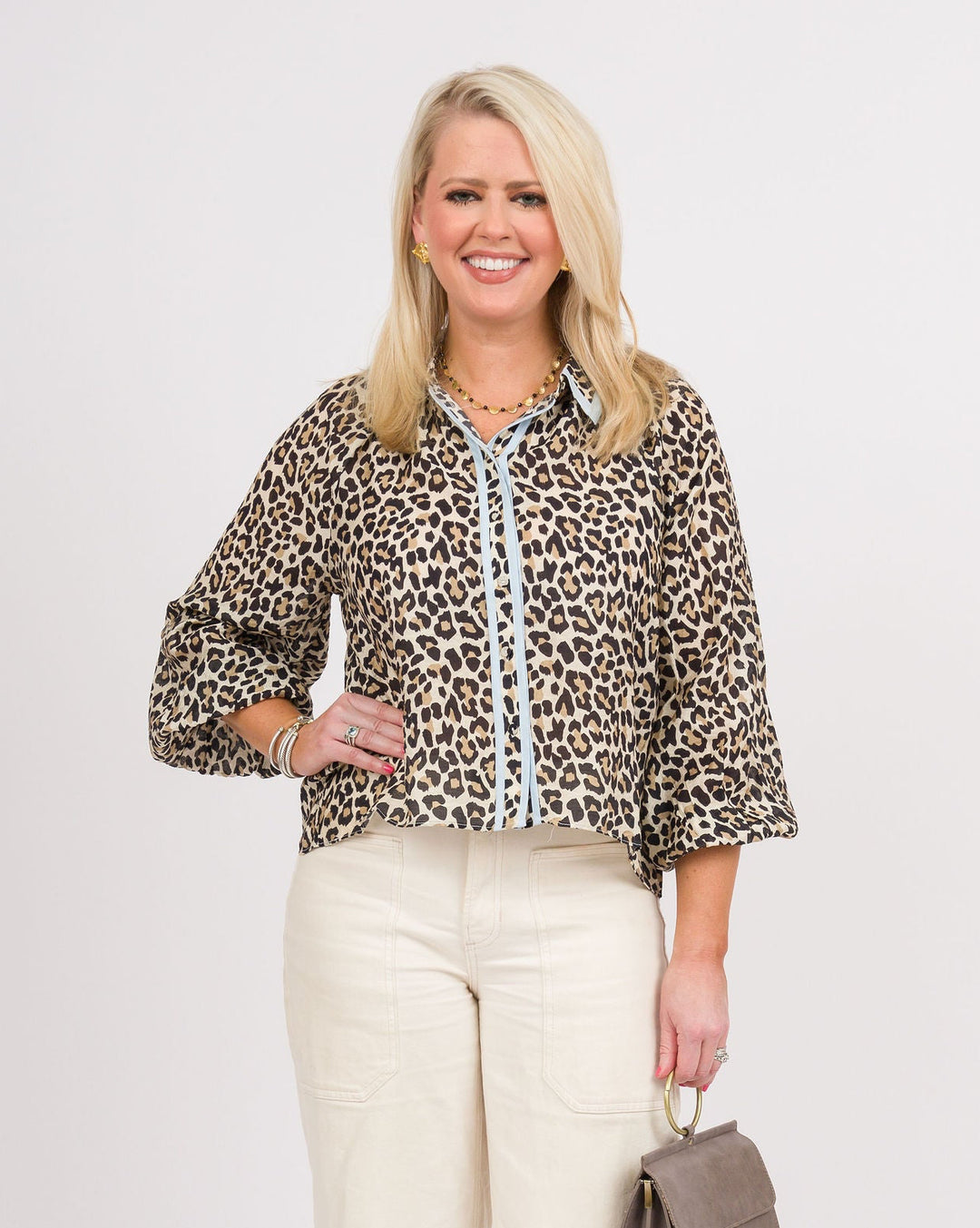 Dee Dee Top - Leopard